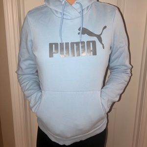Puma Light blue hoodie